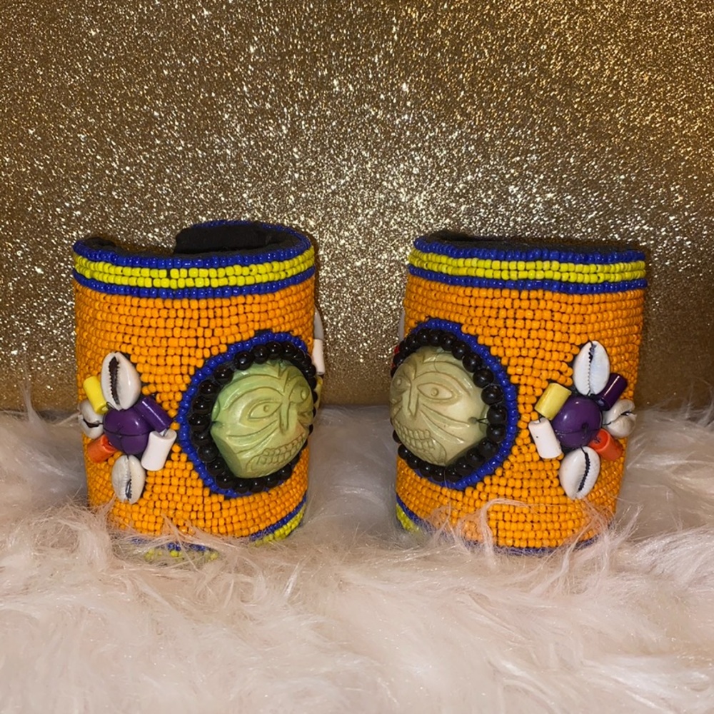 African beaded bracelet